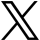 twitter logo black